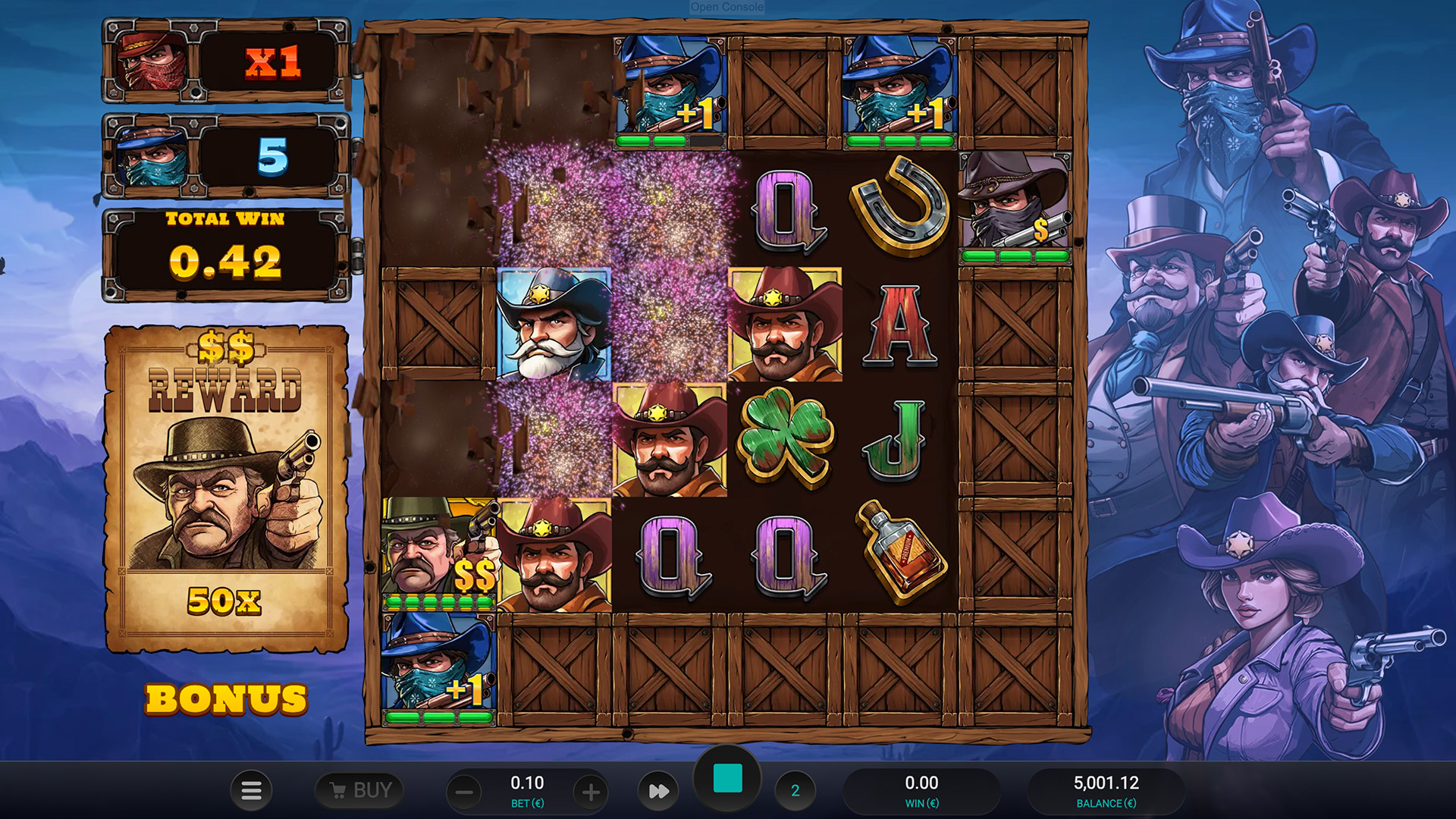 Bounty County: análisis de la slot