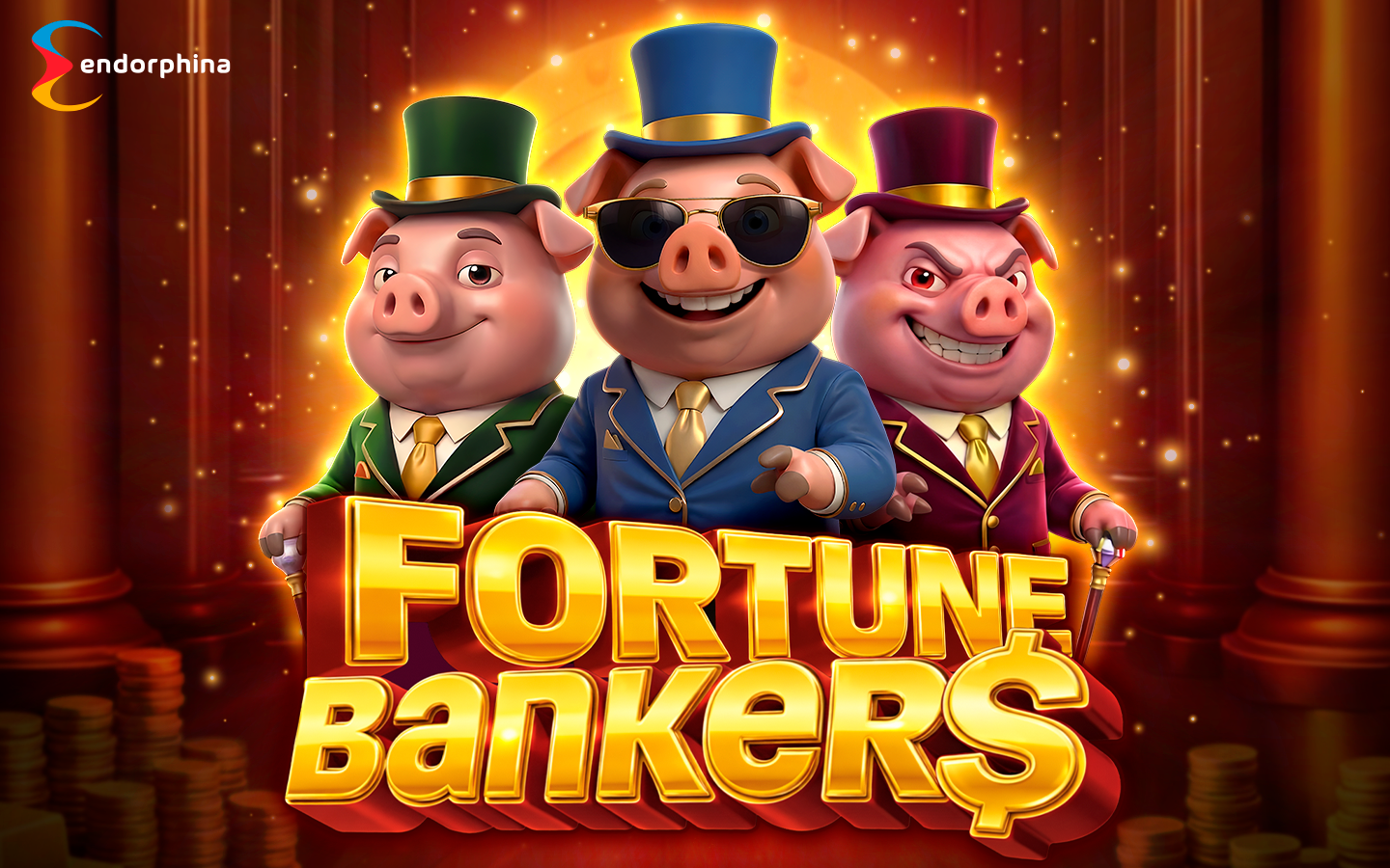 Fortune Bankers Slot Review – Endorphina's High-Volatility Piggy Bank Game